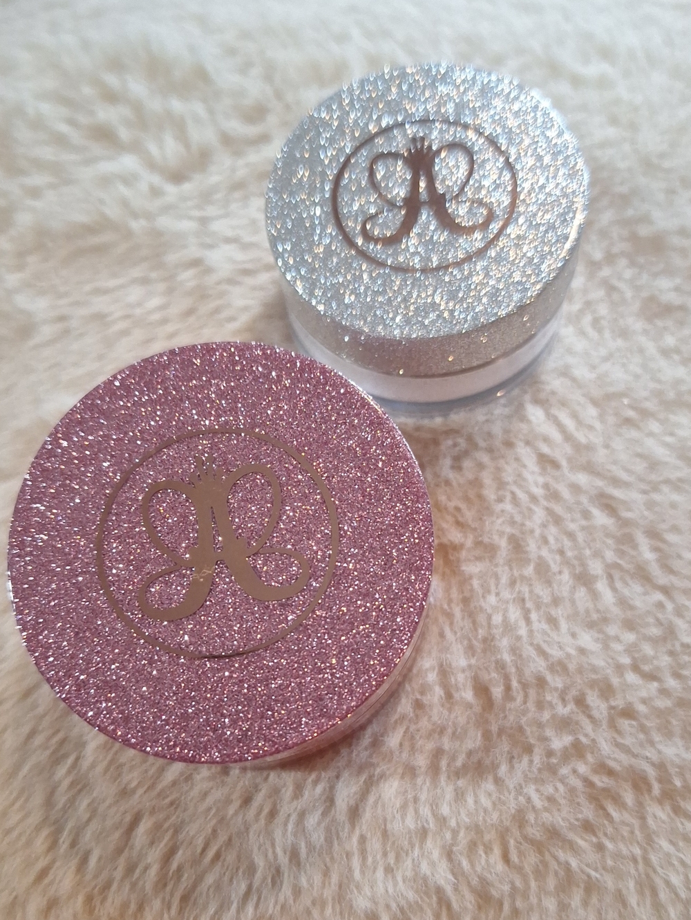 Anastasia Beverly Hills Highlighter Set- Pink & Silver Sparkle